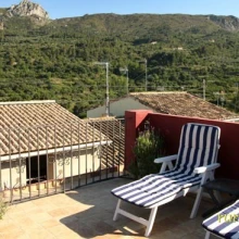 Casa rural con encanto Ca Lluis. La Vall de Laguar. Alicante. terrat sol600